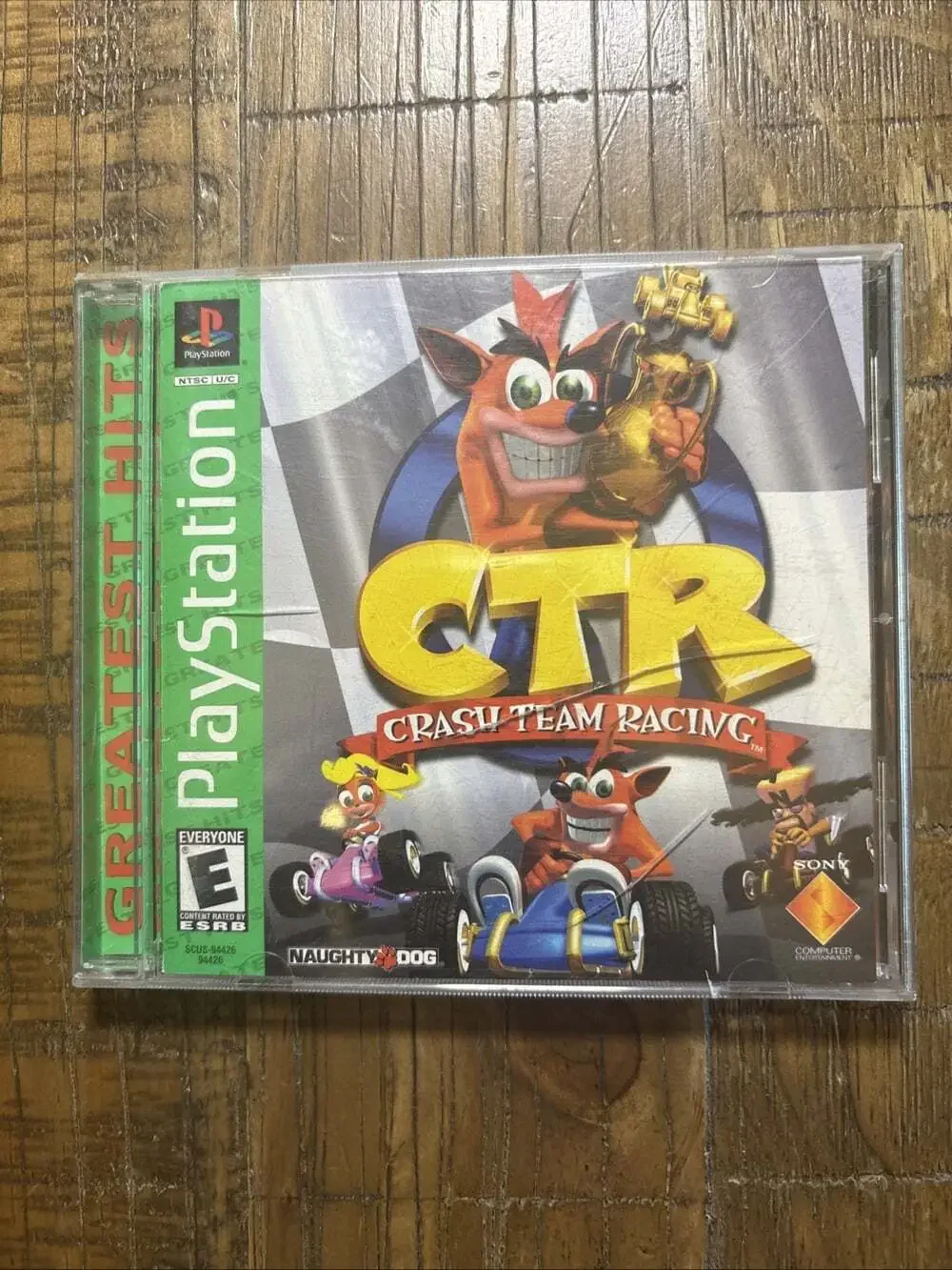 CTR Crash Team Racing PlayStation 1 With Manual Tested Good